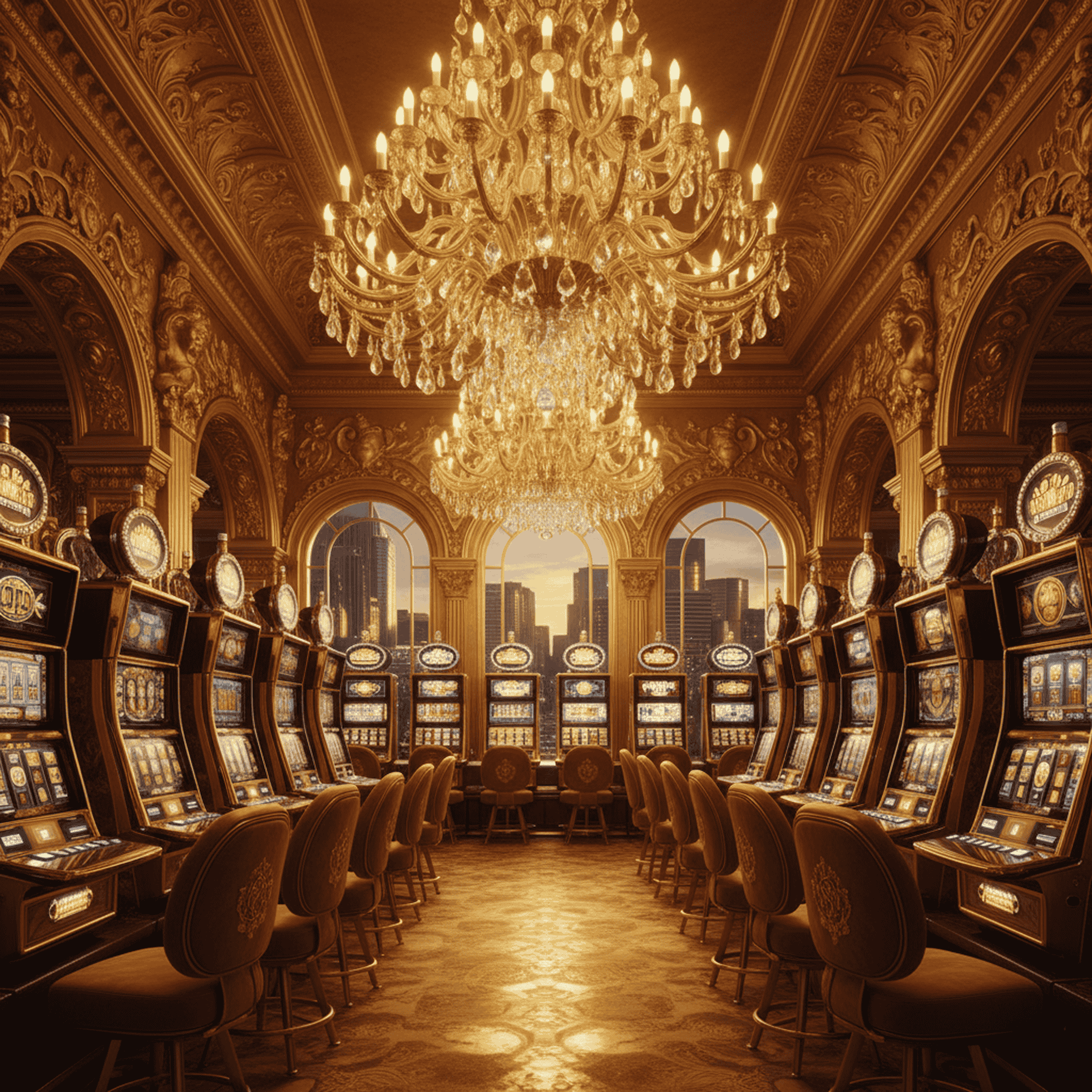 Wnętrze kasyna Amber