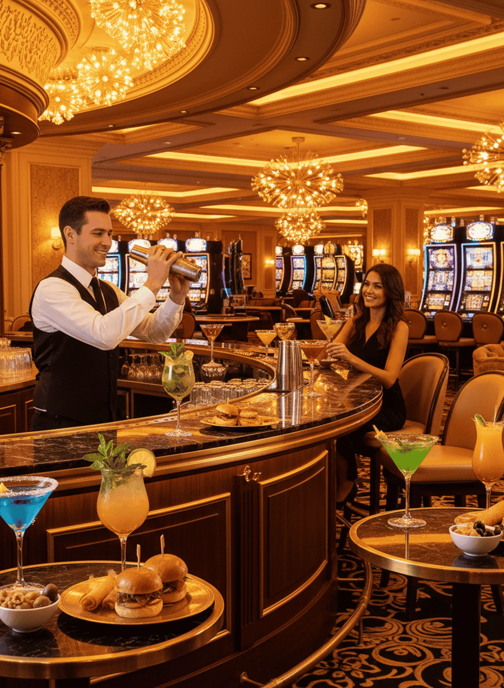 Goście kasyna Amber